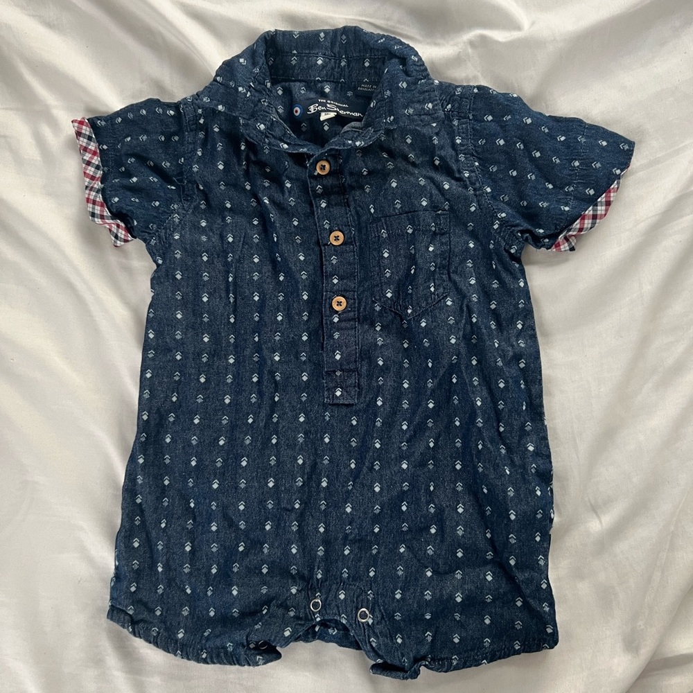 Ben Sherman baby romper